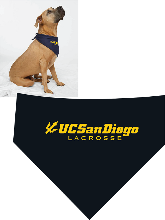 UCSD WLAX pet scarf