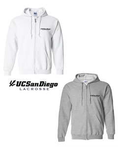 UCSD WLAX FULL ZIP HOODIE