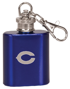 BLUE 22 Mini Flask Keychain